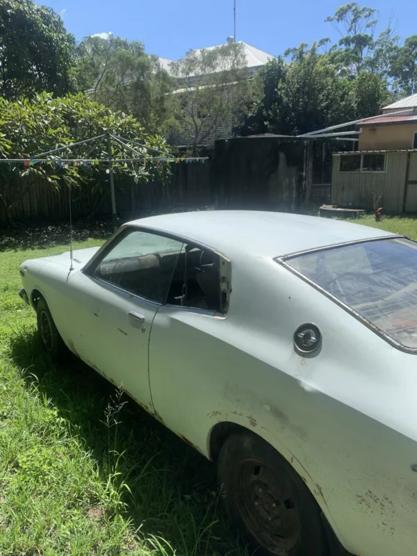 Toyota Corona MKII MX22 Hardtop Australia white unrestored 2021 images (6).png