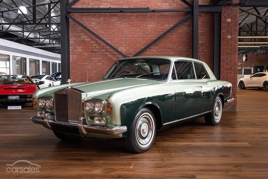 Two tone green Rolls Royce Mulliner park ward coupe Australia RHD (2).jpg