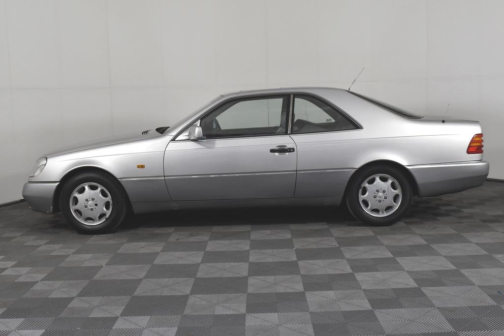 Two tone silver 1993 Mercedes C140 S500 Australian delivered for sale (10).jpg