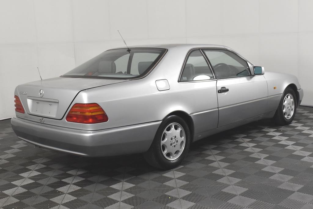 Two tone silver 1993 Mercedes C140 S500 Australian delivered for sale (4).jpg