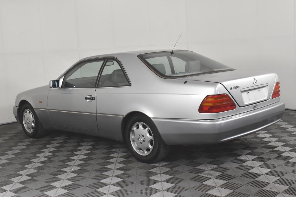 Two tone silver 1993 Mercedes C140 S500 Australian delivered for sale (6).jpg