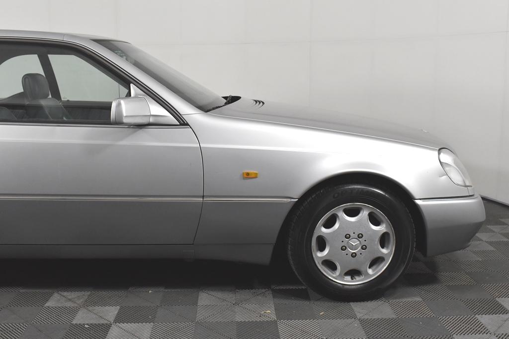 Two tone silver 1993 Mercedes C140 S500 Australian delivered for sale (7).jpg