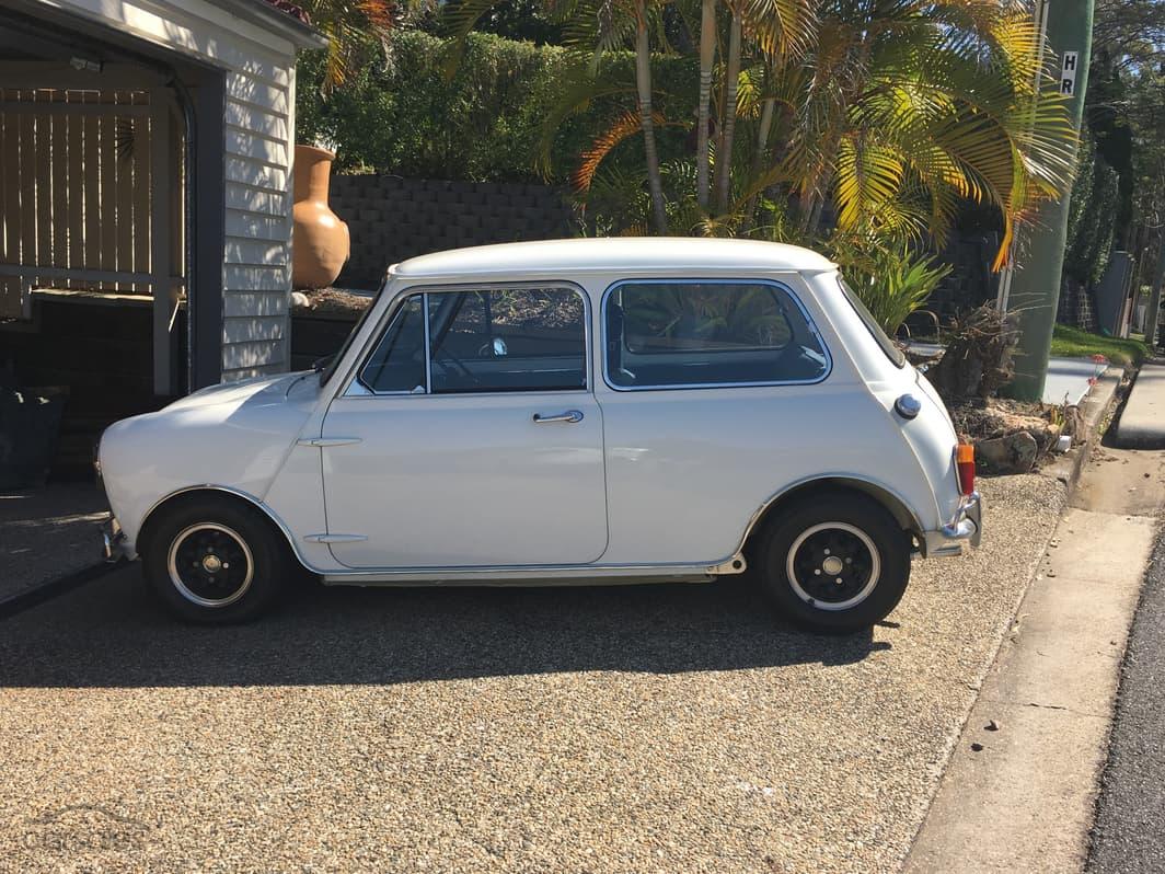 White 1968 Morris Mini Cooper S restored images Australia (12).jpg