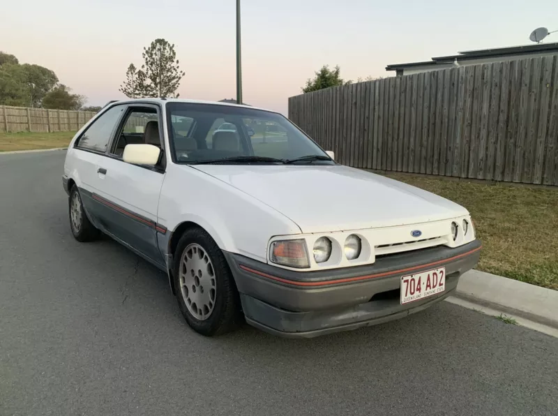 White 1988 KE Laser TX3 Turbo Front wheel drive white images (1).png