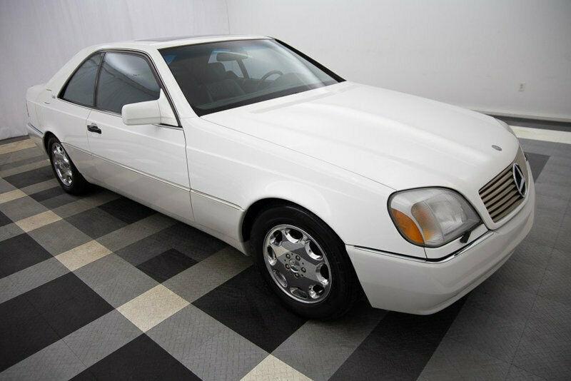 White 1995 S600 coupe Mercedes C140 W140 (1).jpg