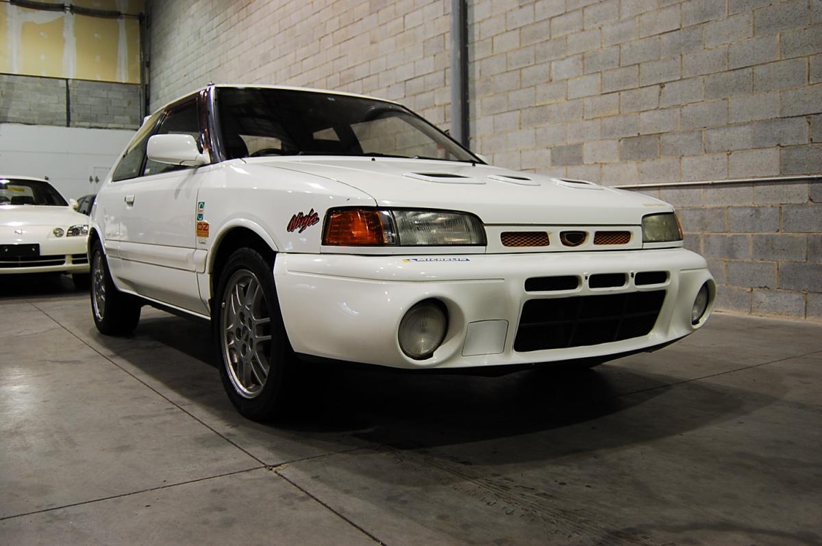 White Mazda Familia GT-R montreal Canada (14).JPG