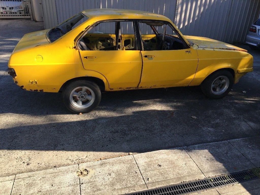 Yellow MK2 RS2000 sedan Australia escort shell unrestored images (1).jpg