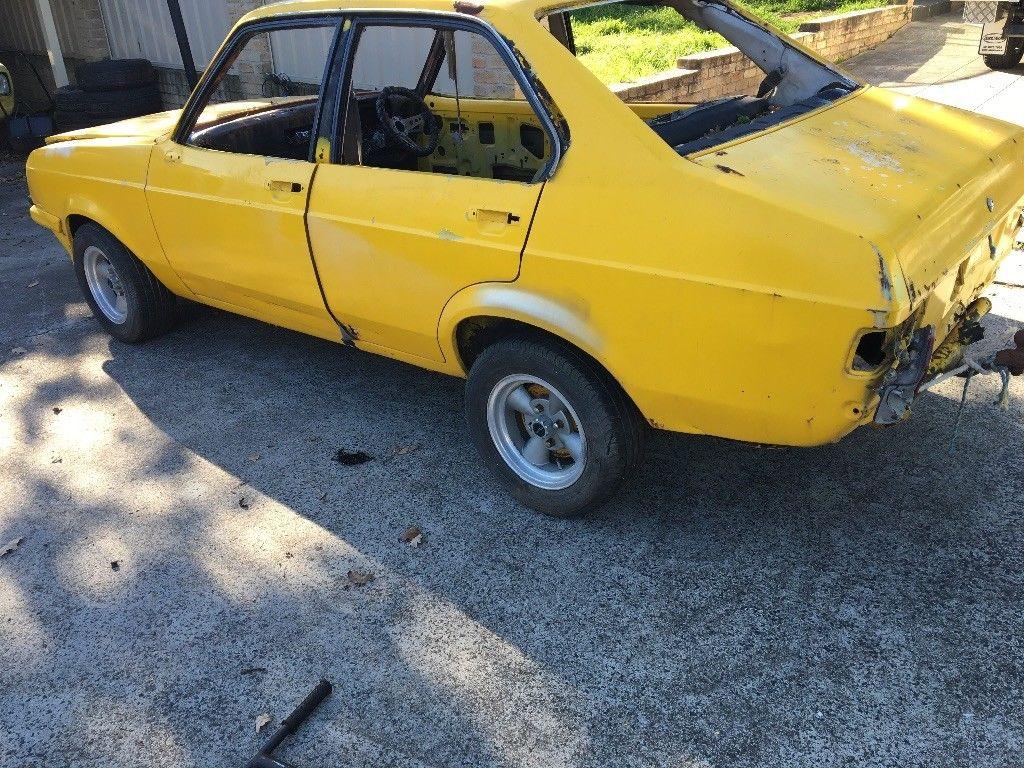 Yellow MK2 RS2000 sedan Australia escort shell unrestored images (3).jpg