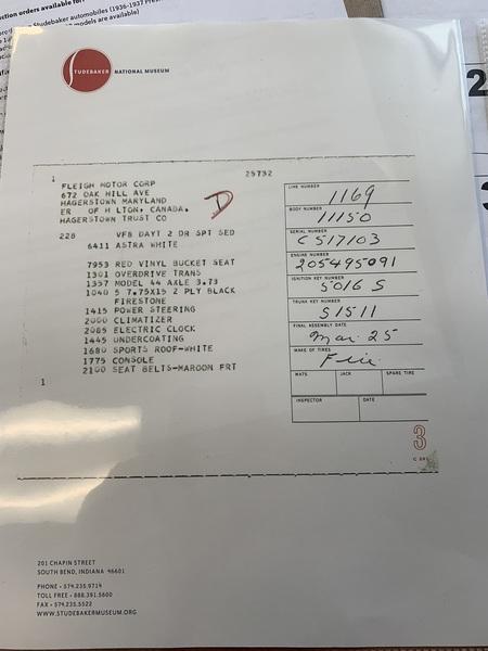 production records 1965 Studebaker daytona (3).jpeg