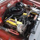 1966 Studebaker Daytona Sport Sedan V8 red white roof (11) VY engine bay thunderbolt v8.jpg