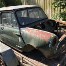 1967 MK1 Morris Cooper S Lake Green unrestored parted out wreck images (2).jpg