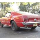 1969 Ford Mustang Mach 1 - Candy Apple Red auction 13.JPG