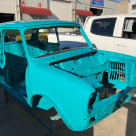 1972 Gambier Turquoise Mini Clubman GT Australia restoration images (4).png