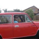 1977 Leyland Mini S Scarlet O Hara Red Sunshine sunroof images (17).jpg