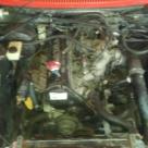 1981 Volvo 242 GT repainted red images engine(7).jpg