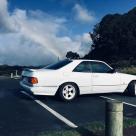 1988 Mercedes 420 SEC coupe white with red cloth trim images (10).jpg