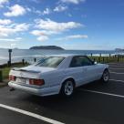 1988 Mercedes 420 SEC coupe white with red cloth trim images (15).jpg