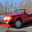 1993 W124 Mercedes 300CE Cabriolet Red paint images 2018 (10).jpg