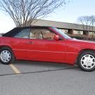 1993 W124 Mercedes 300CE Cabriolet Red paint images 2018 (3).jpg