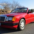 1993 W124 Mercedes 300CE Cabriolet Red paint images 2018 (6).jpg