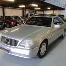 1994 S600 Mercedes coupe C140 silver (4).jpg