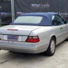 1995 Mercedes A124 E220 Cabriolet silver with blue roof and trim for sale Australia (7).jpg