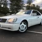 1996 Mercedes CL500 White coupe Australian delivered future classic (2).jpg