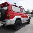 1996 Toyota Land Cruiser Prado J90 SWB 3 door JDM import NZ RHD images red on silver (9).jpg