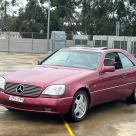 Almandine Red Mercedes S500 coupe Australia 1995 images (1).jpg