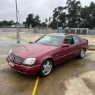 Almandine Red Mercedes S500 coupe Australia 1995 images (9).jpg