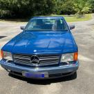 Blue 1989 Mercedes C126 W126 560 SEC coupe Australia (6).jpg