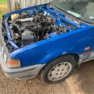 Blue ford Laser KE TX3 1987 unrestored Sydney NSW pictures 2021 (2).jpg