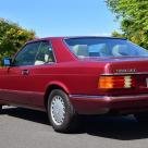 Burgundy maroon Mercedes 560SEC Australian delivered coupe car images (14).jpg