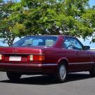 Burgundy maroon Mercedes 560SEC Australian delivered coupe car images (17).jpg