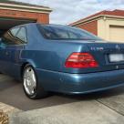 C140 W140 Mercedes s class coupe Quartz Blue images Australia RHD (4).jpg