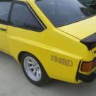 Ford Escort RS2000 Coupe yellow with bodykit (5).JPG