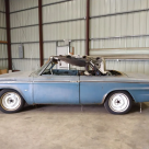 Laguna Blue Metallic Studebaker Daytona convertible images unrestored project for sale (10).png