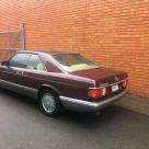 Maroon burgundy Mercedes 560 SEC coupe Australia W126 images (13).jpg