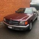 Maroon burgundy Mercedes 560 SEC coupe Australia W126 images (5).jpg