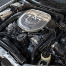 Mercedes 560 SEC 6.0 AMG Widebody Silver engine 2.png