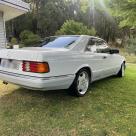 Mercedes 560SEC White Australian delivered low KM (2)df.jpg