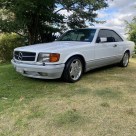 Mercedes 560SEC White Australian delivered low KM (3)ff.png