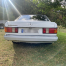 Mercedes 560SEC White Australian delivered low KM (4)ss.png