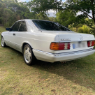 Mercedes 560SEC White Australian delivered low KM (5)h.png