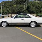 Mercedes 560SEC white on grey with maroon interior images (5).jpg