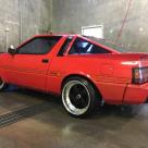 Mitsubishi Starion GSR Turbo Red race prepared roll cage (4).jpg