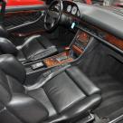 N C126 Mercedes 560SEC AMG Widebody interior black leather (15).JPG