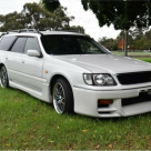 Silky Snow Pearl White Nissan Stagea 260RS 1998 series 1 model white NSW Australia (15).png