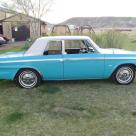 Tahitian Turquoise 1965 Studebaker Daytona Sport Sedan white vinyl roof register (3).jpg