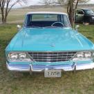 Tahitian Turquoise 1965 Studebaker Daytona Sport Sedan white vinyl roof register (5).jpg